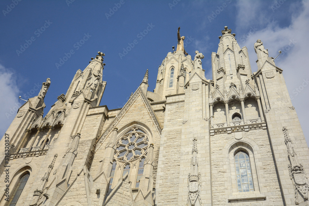 The Atonement Church of the Sacred Heart of Jesus is the central building on Mount Tibidabo, a monumental ensemble crowning the top of Mount Tibidabo. This is a Roman Catholic church and basilica.