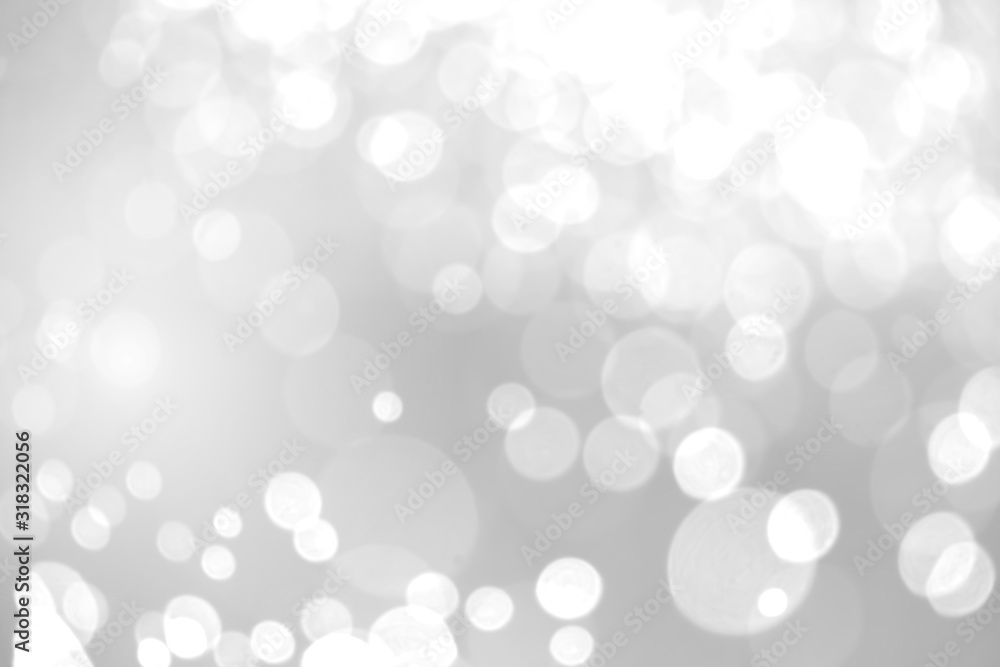 Abstract bokeh white background and winter Abstract bokeh white background and winter