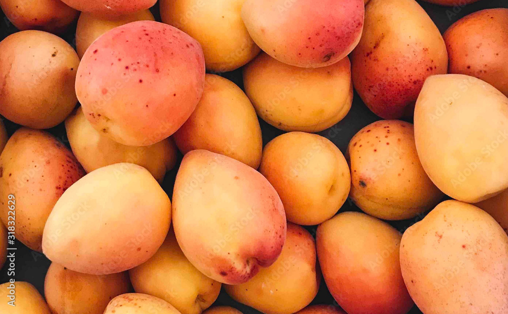 fresh peaches on the market fresh peaches on the market