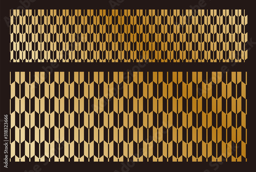 和柄素材　矢絣　伝統模様　パターン	