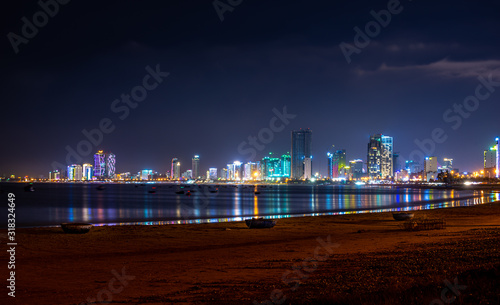 My Khe beach in Da Nang, Vietnam photo