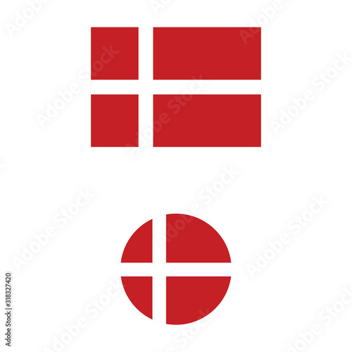 vector illustration of Denmark flag Free Download vector illustration of Denmark flag - GFXLoad
