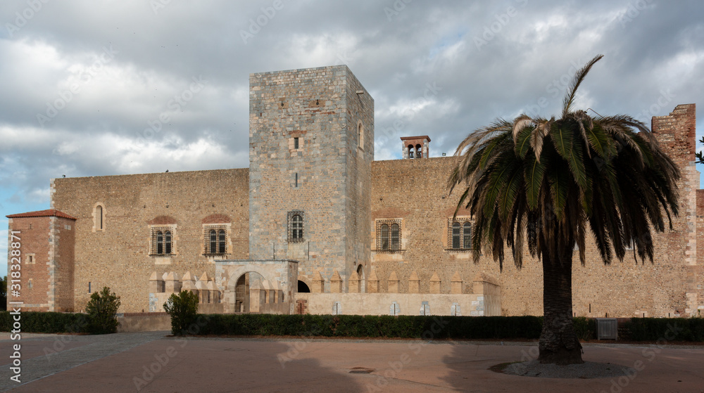 Palais des rois de Majorque Stock Photo Adobe Stock