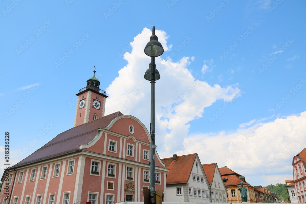 Obraz premium Rathaus in Eichstätt