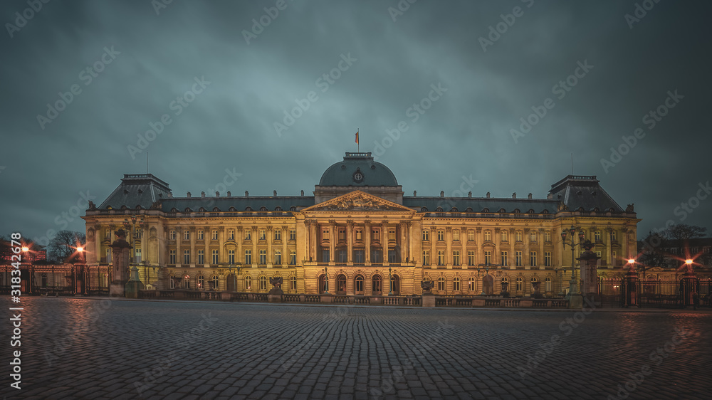 Le palais royal de Bruxelles