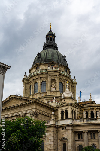 St. Stephen's Basilica church in Budapest, Hungary.