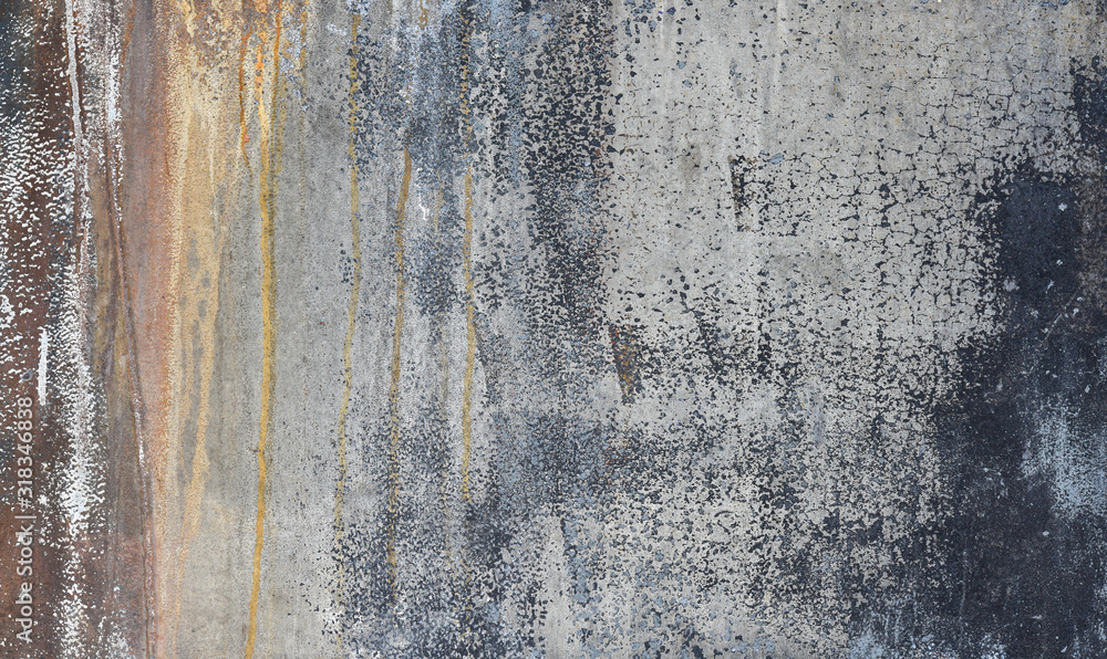 Fototapeta premium Weathered metal texture