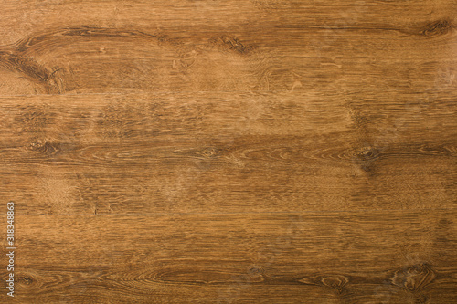 Wallpaper Mural Realistic light brown wooden texture Torontodigital.ca