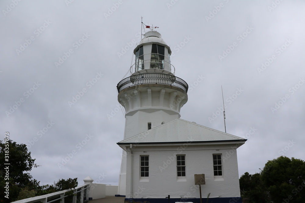 Smoky Cape Lighthouse in Arakoon nearby South West Rocks, New South Wales Australia, Smoky Cape Lighthouse in Arakoon nearby South West Rocks, New South Wales Australia,