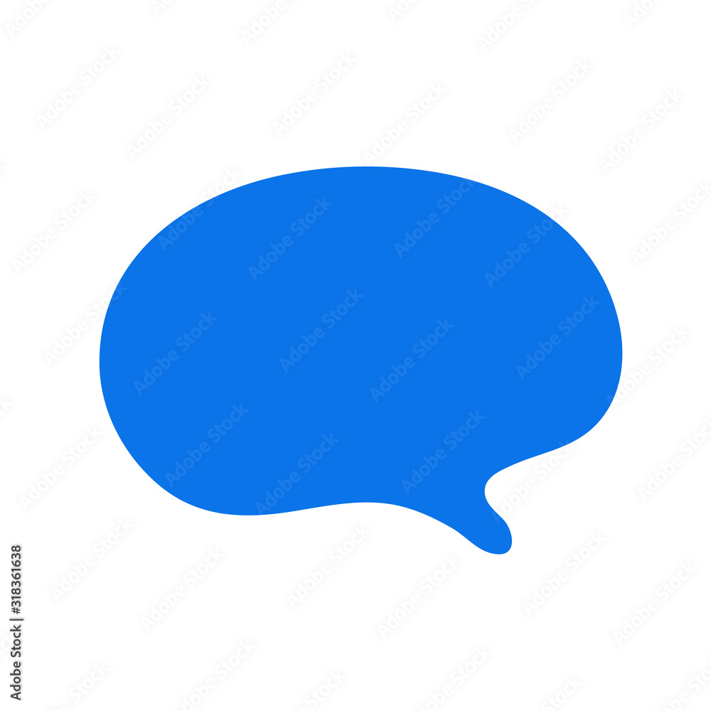 WebChat icon. Dialog text on white background WebChat icon. Dialog text on white background