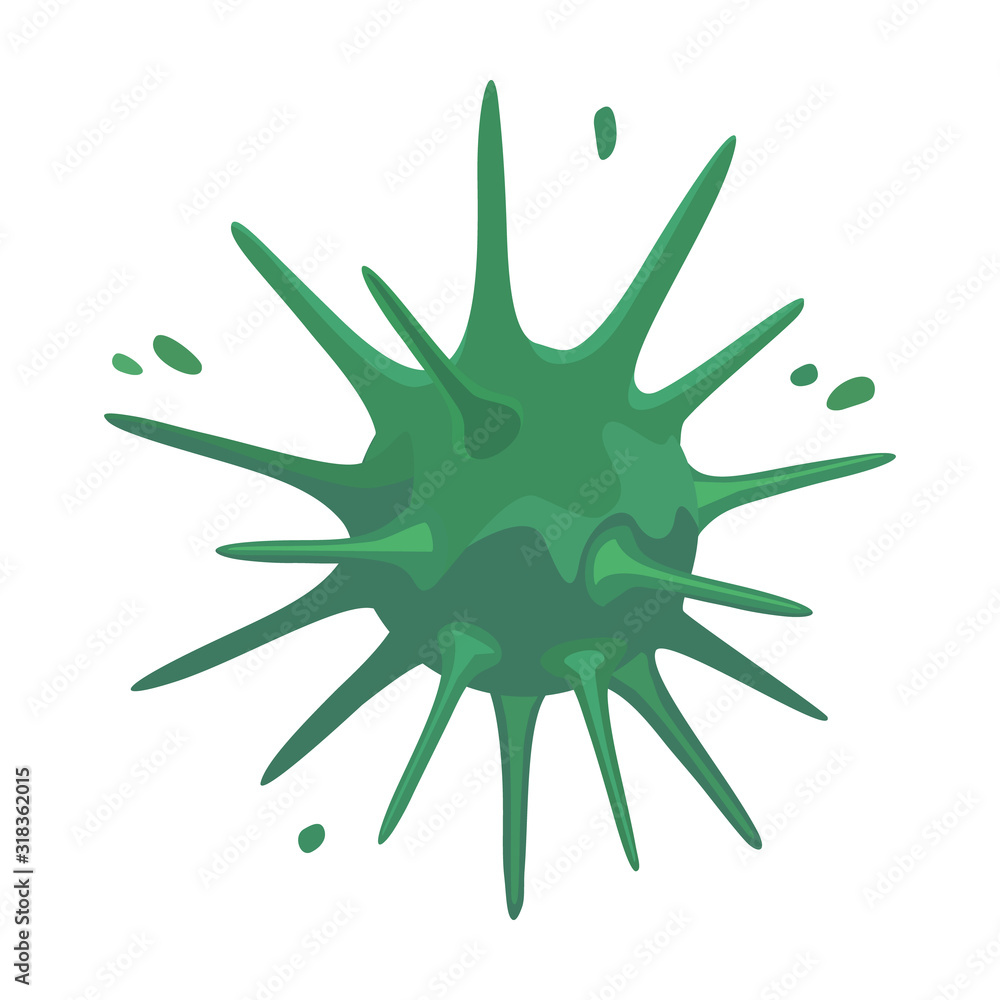 Bacteria of virus vector icon.Cartoon vector icon isolated on white background bacteria of virus. Bacteria of virus vector icon.Cartoon vector icon isolated on white background bacteria of virus.