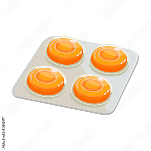 Cough of throat vector icon.Cartoon vector icon isolated on white background cough of throat .