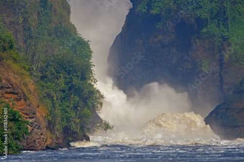 Fototapeta Naklejka Na Ścianę i Meble -  The Murchison Falls in Uganda
