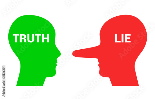 True and false concept