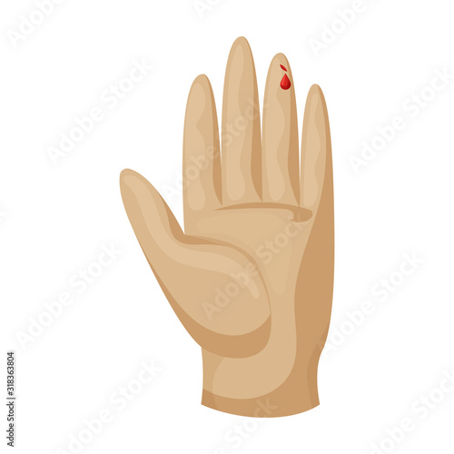 Medical glove vector icon.Cartoon vector icon isolated on white background medical glove.