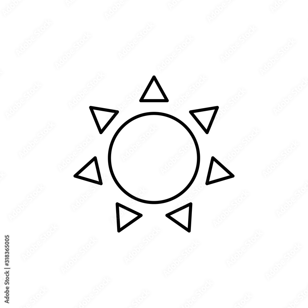 Solar, energy icon. Simple line, outline vector electro power icons for ui and ux, website or mobile application Solar, energy icon. Simple line, outline vector electro power icons for ui and ux, website or mobile application
