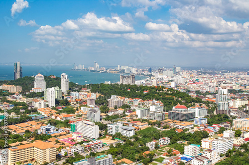 Thailand. Pattaya. City on ...
