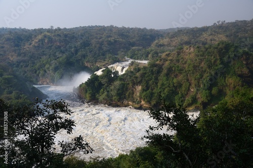 The Murchison Falls in Uganda