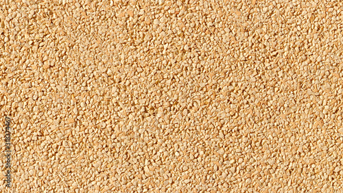 White and Brown Gravel on Wall
