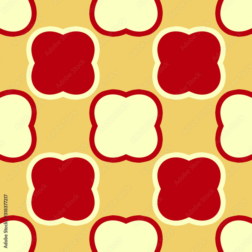 Bright seamless pattern with geometric shapes. Bright seamless pattern with geometric shapes.