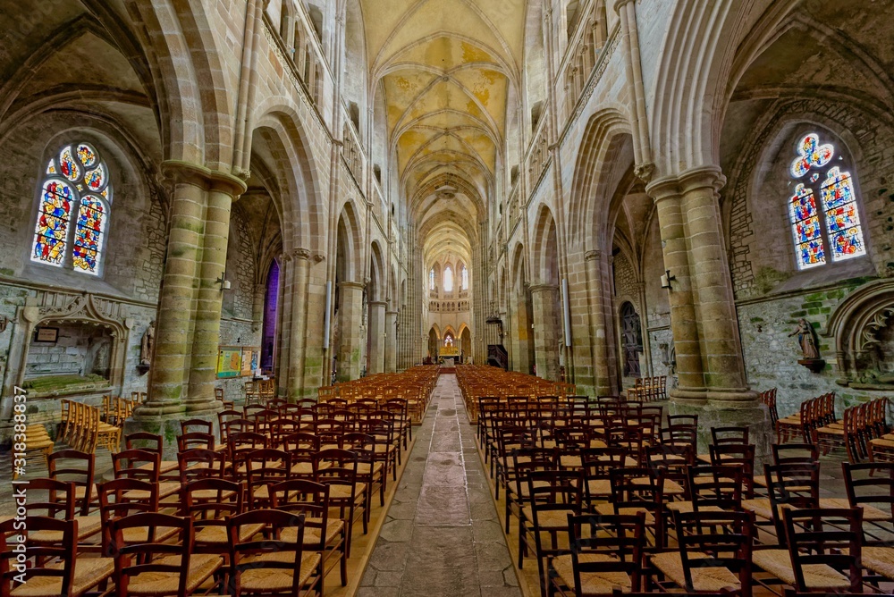  Cathédrale Saint-Tugdual, Tréguier, Côtes-d'Armor, Bretagne, France
