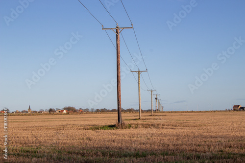 March of the power lines