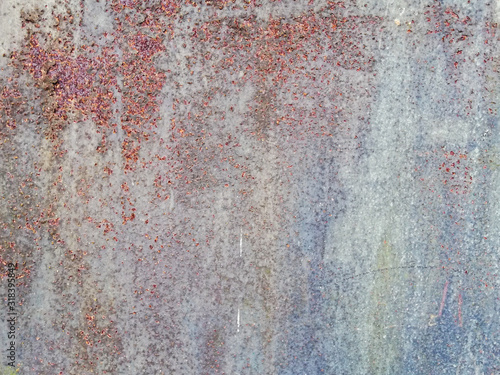 texture of rust on old metal surface background