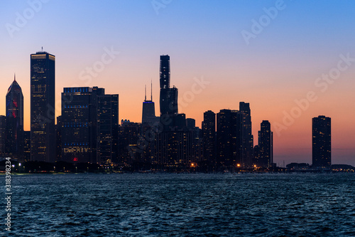 Downtown Chicago panorama