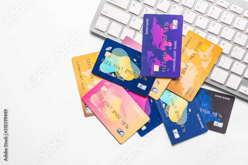 Credit cards with computer ...