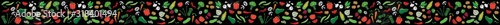 Vegetables wallpaper/ banner - 500x25 cm