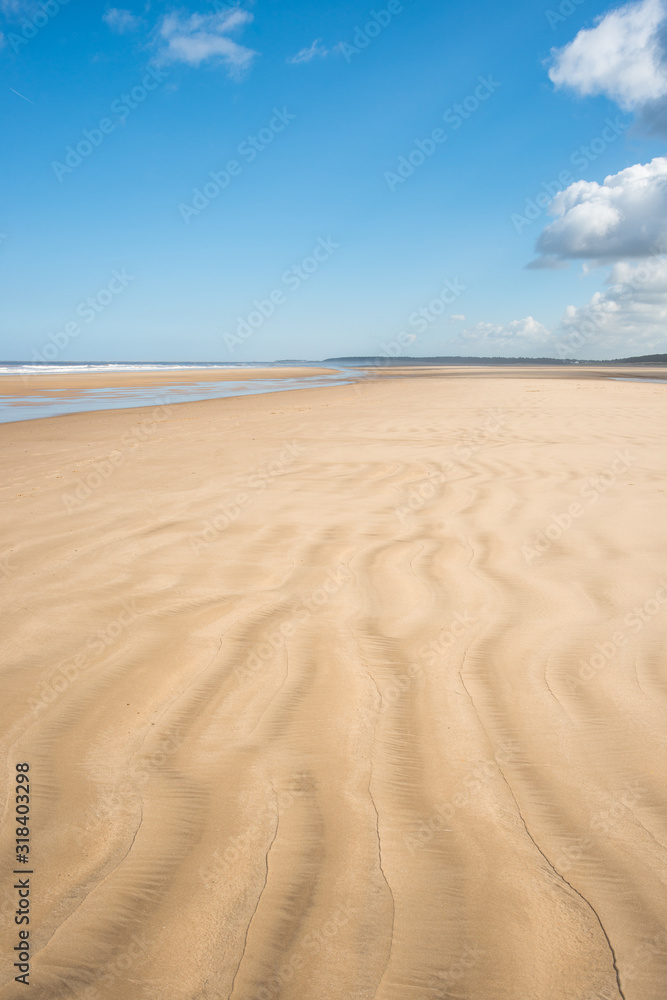 Ripples in the sand