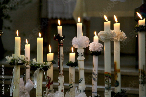 Communion candles in the Catholic Church