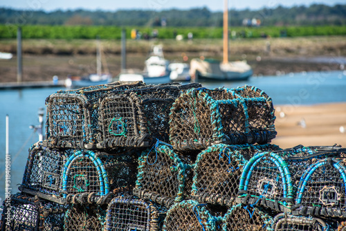 Crab and lobster pots photo