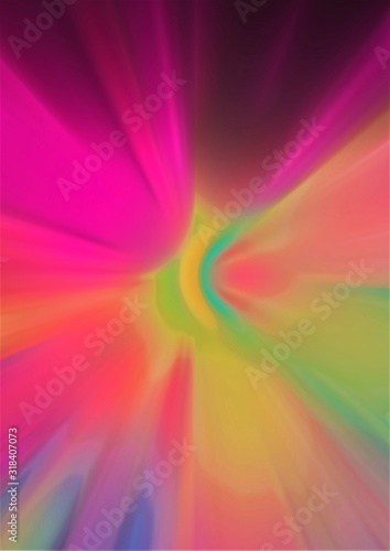 Fototapeta Naklejka Na Ścianę i Meble -  Abstract vibrant colored starburst effect lines background.