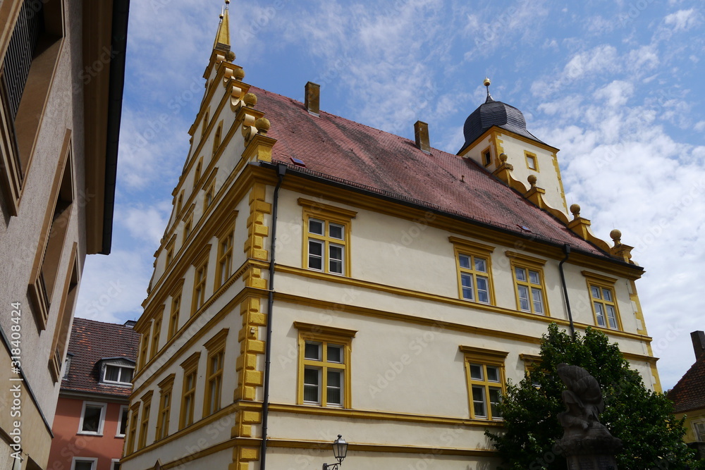 Fototapeta premium Seinsheimer Schloss in Marktbreit