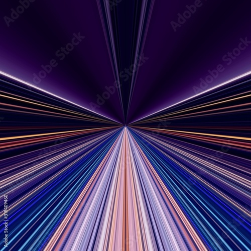 Wallpaper Mural Abstract speed up and futuristic technology concept blurred lines background. Torontodigital.ca