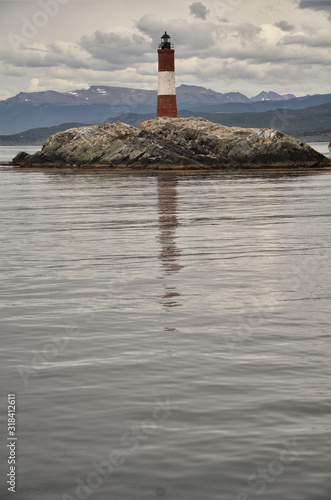 lighthouse over Beagle Channel