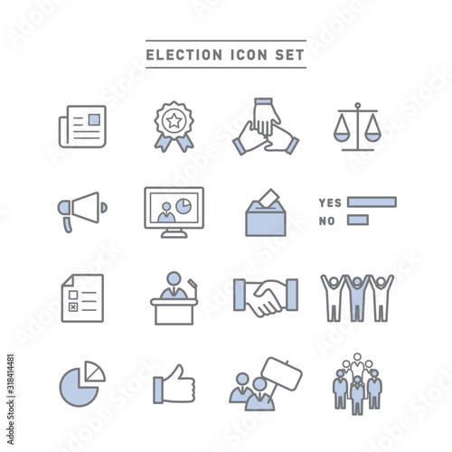 ELECTION ICON SET