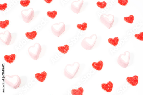 Heartshaped candy photo