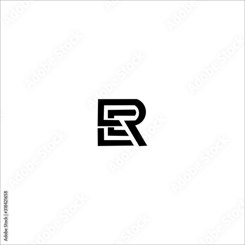 LR RC Letter Logo Design Template