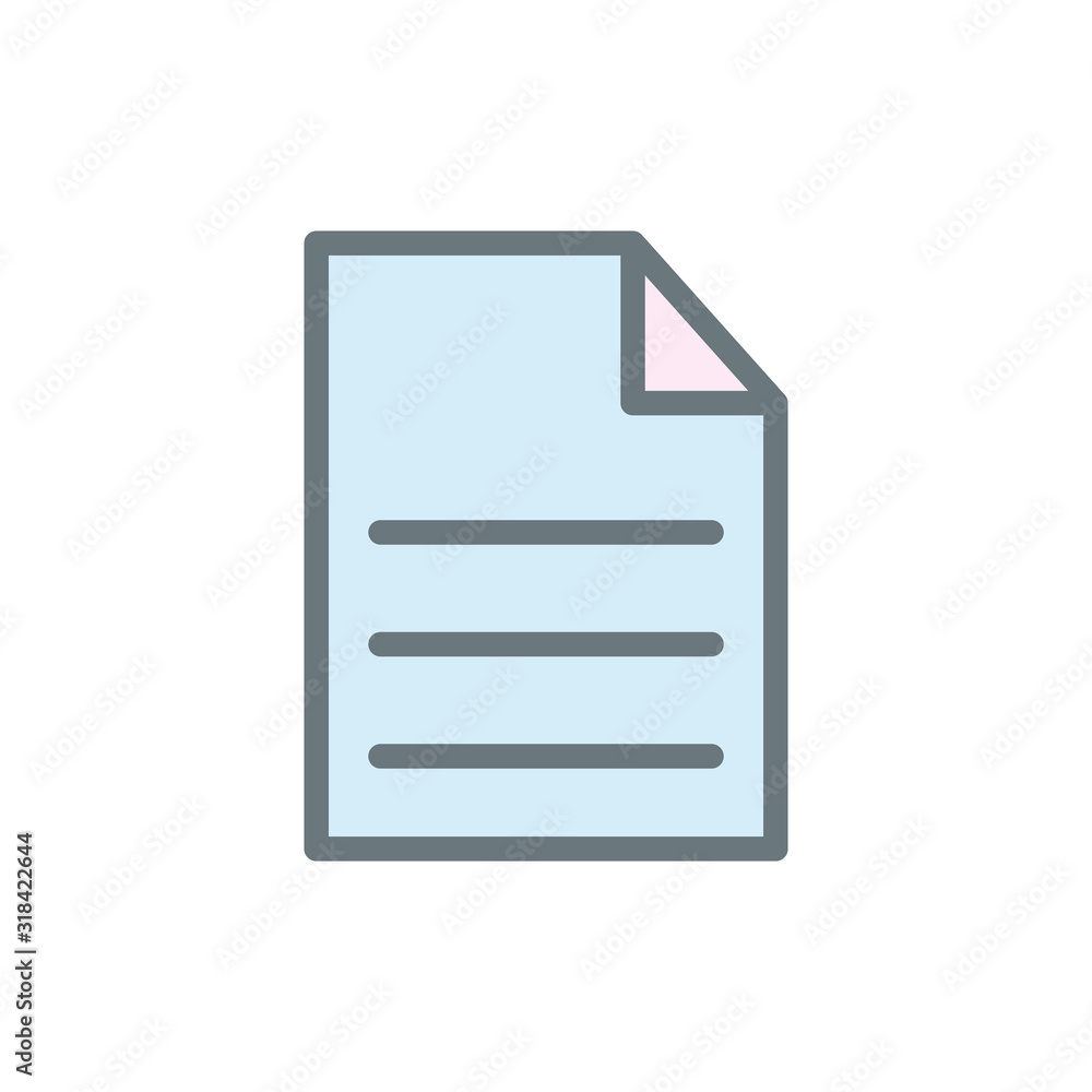 Document, extension, file, format, paper icon vector design templates Document, extension, file, format, paper icon vector design templates