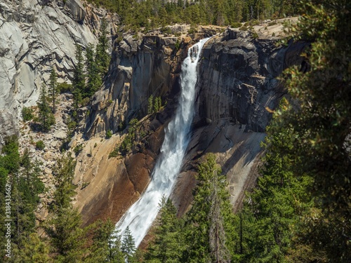 waterfall in forest