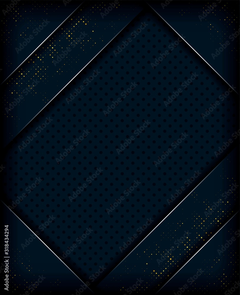 Fototapeta abstract premium dark with overlay layers background