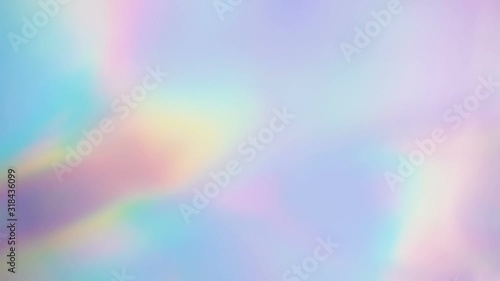 Holographic leaks, live wallpaper. Rainbow iridescent background. Banner for text title, caption photo