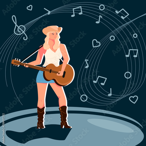 Country music female artist