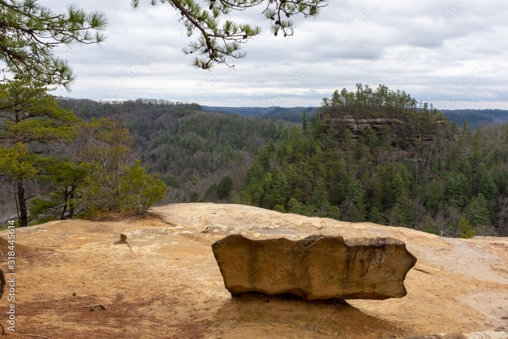 Lookout Point Red River Natural Bridge State Resort Park