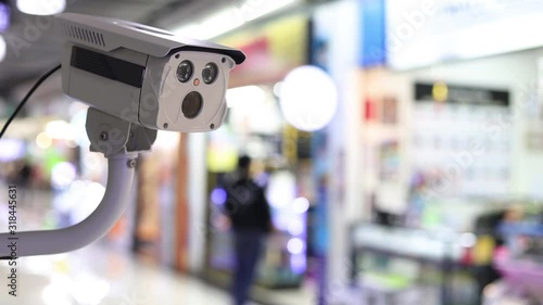 Security CCTV camera or surveillance system in office building,Security CCTV camera or surveillance system in the shop.