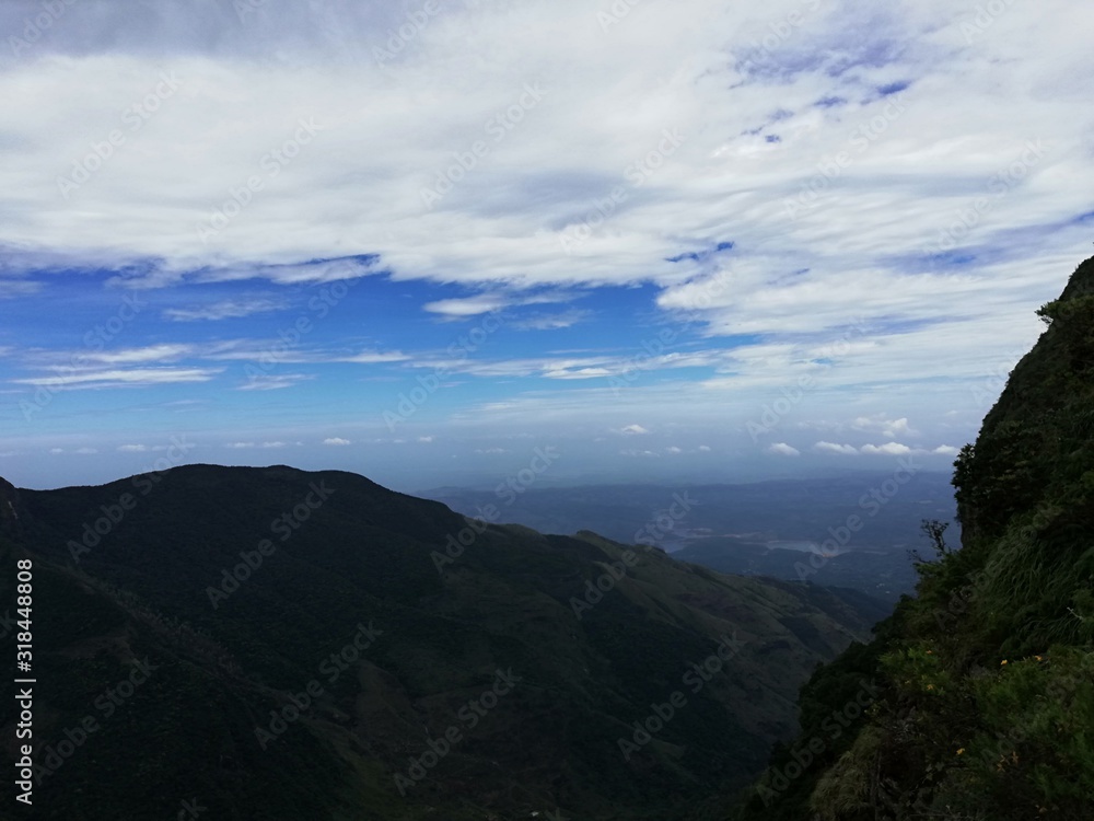 view of mountains