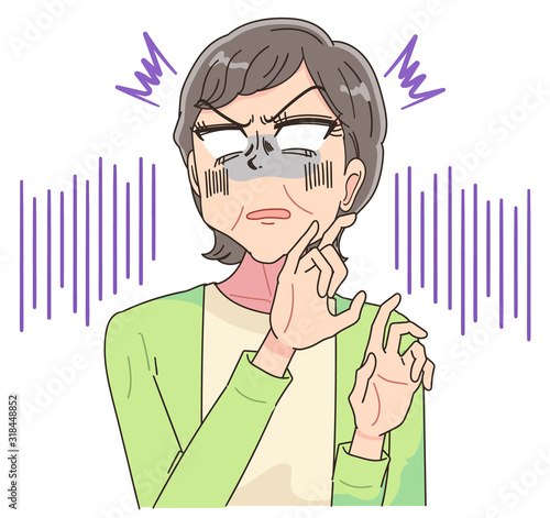 かわいい おばあちゃん 祖母 姑 イラスト