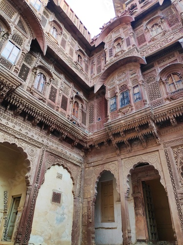 Beautiful Mehrangarh Fort, Jodhpur, Rajasthan, India photo